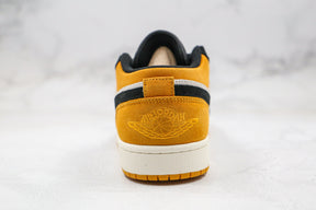 Jordan 1 Low University Gold Black