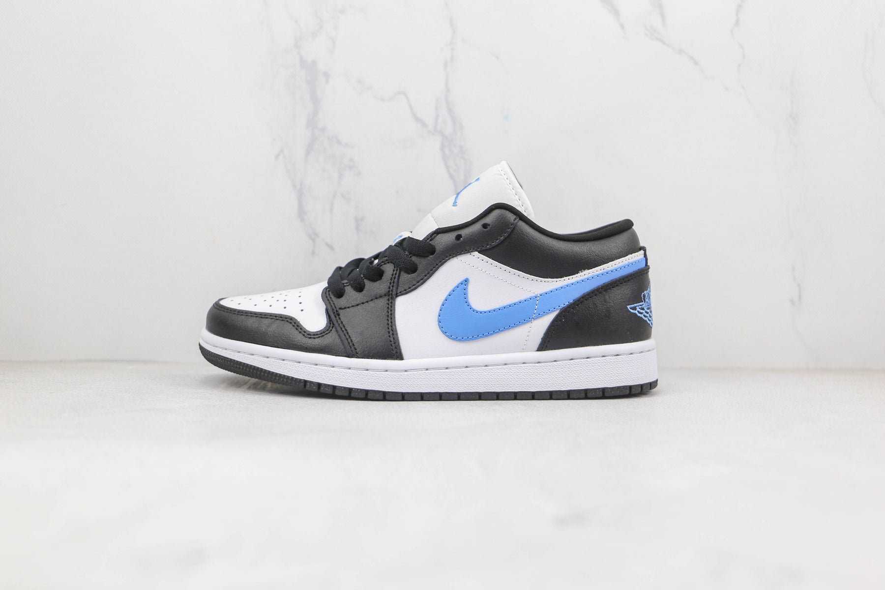 Jordan 1 Low Black University Blue White