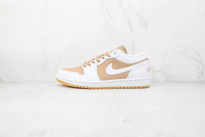 Jordan 1 Low Hemp White