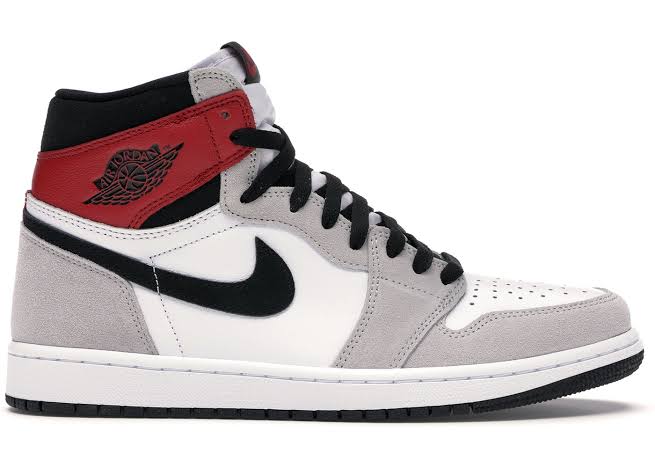 Jordan 1 Retro High Light Smoke Grey