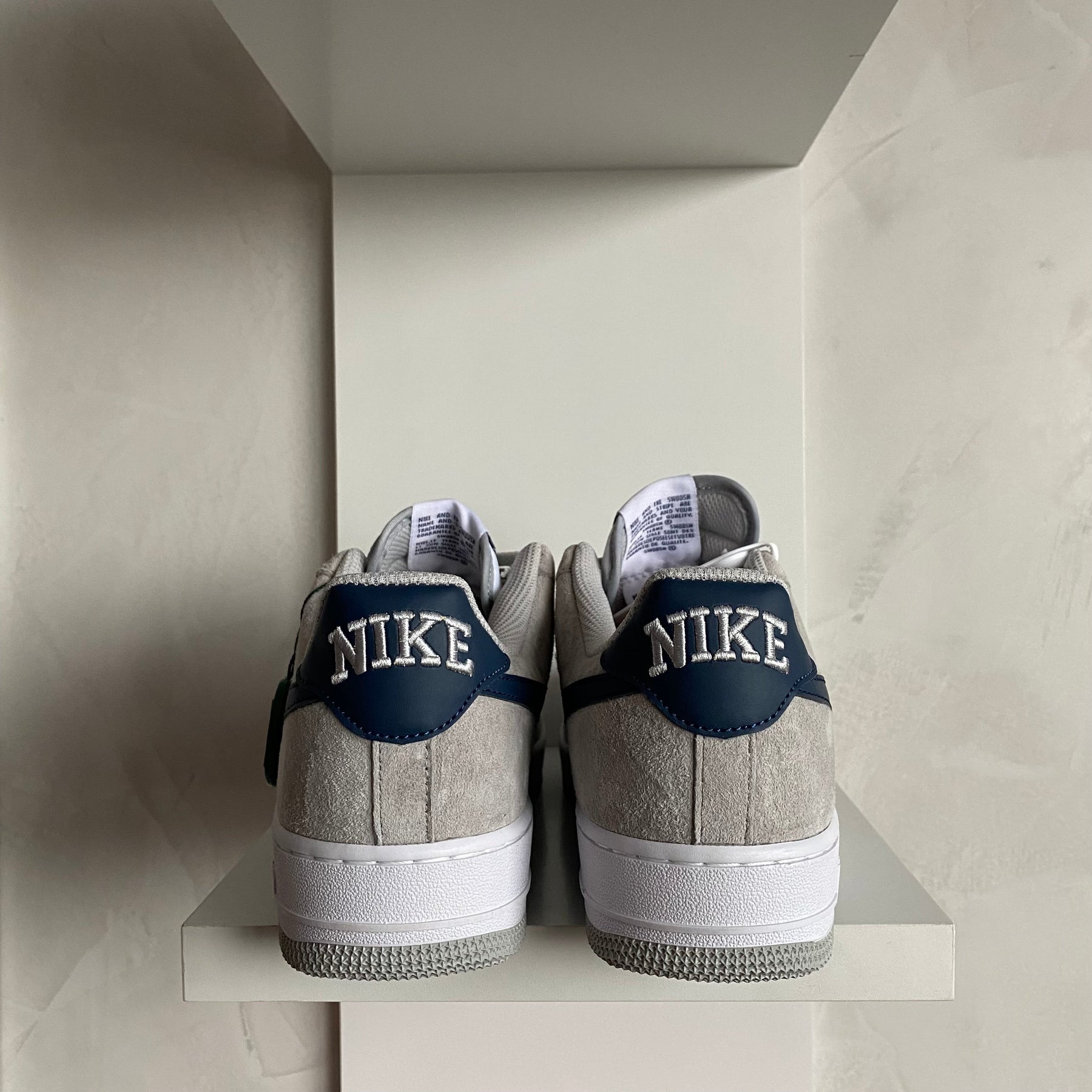 Nike Air Force 1 Low Light Smoke Grey Midnight Navy (Pronta Entrega)