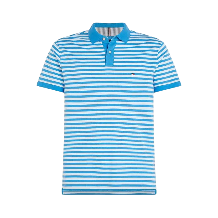 CAMISETA POLO MASCULINA TMH LISTRADA REGULAR FIT