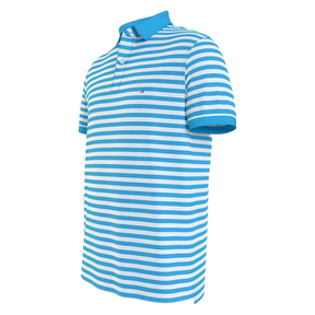 CAMISETA POLO MASCULINA TMH LISTRADA REGULAR FIT