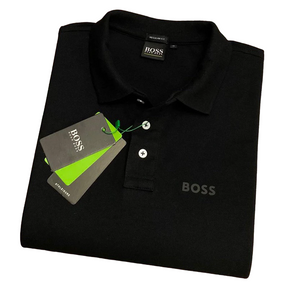 CAMISETA POLO MASCULINA HBOSS MONOCROMÁTICA