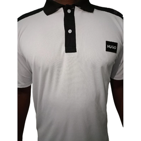 CAMISETA POLO MASCULINA HBOSS DRY-FIT COM FAIXA