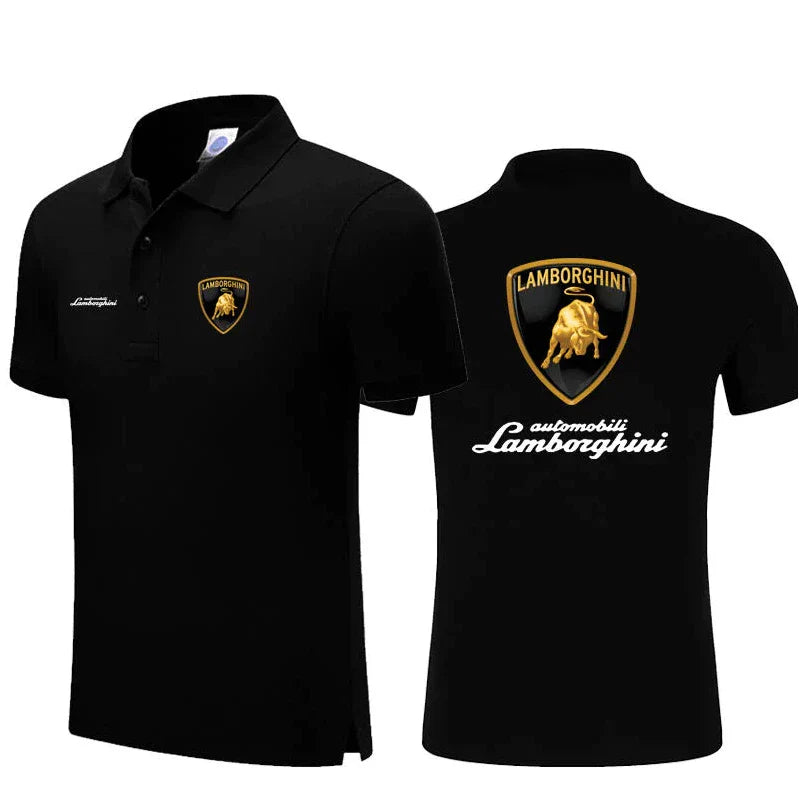 CAMISETA POLO MASCULINA LAMBO EDIÇÃO F1