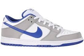 Nike Dunk Low Pro SB Matte Silver Varsity Royal