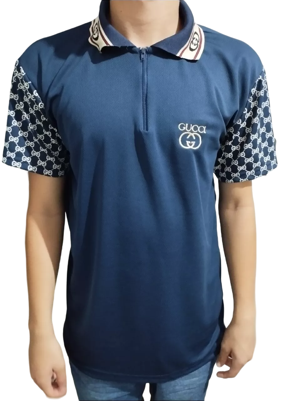 CAMISETA POLO MASCULINA GU CCI ULTRA DRI FIT