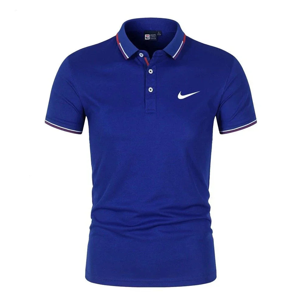 CAMISETA POLO MASCULINA NI KE BORDADO