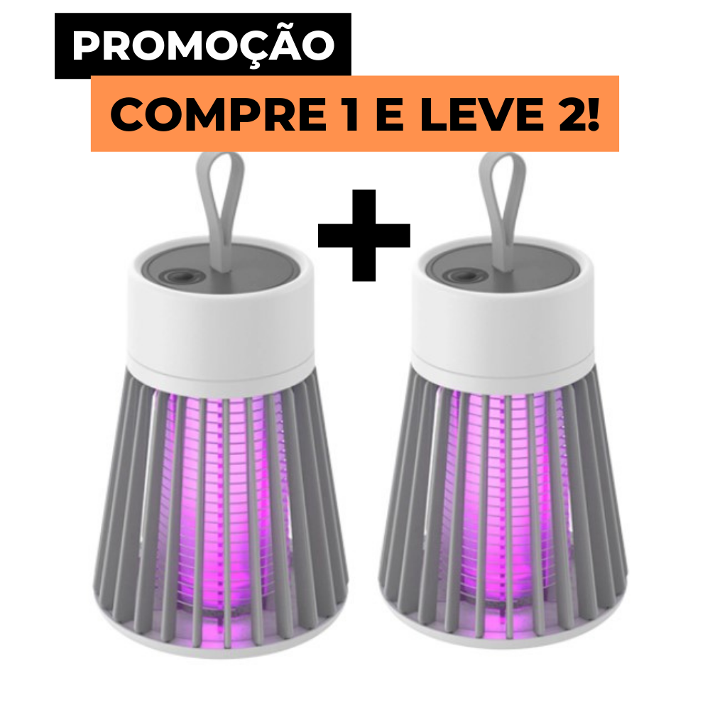 Lampada Mata Mosquito SafeClean™ - Compre 1 e Leve 2